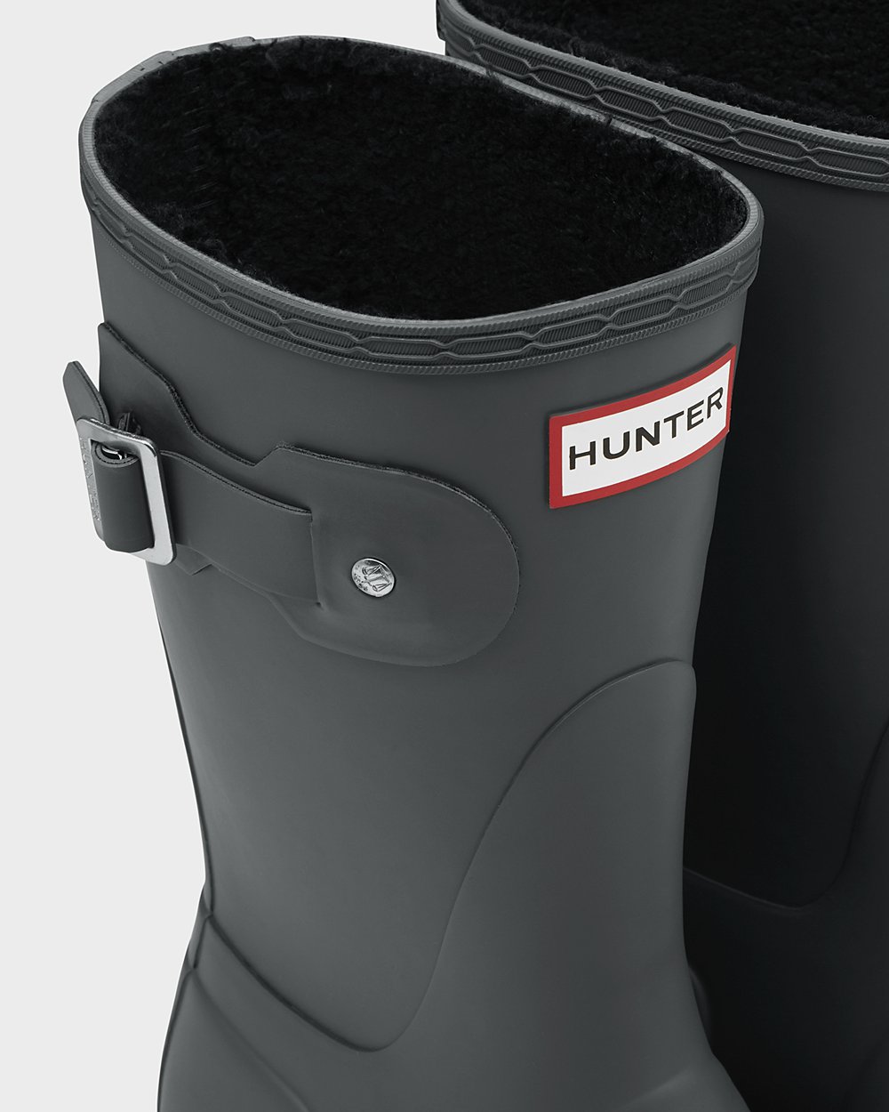 Botas De Cortas Hunter Mujer Original Insulated - Verde Oscuro - Argentina 2408EPLCN